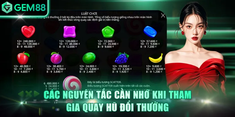 Các nguyên tắc cần nhớ khi tham gia quay hũ đổi thưởng