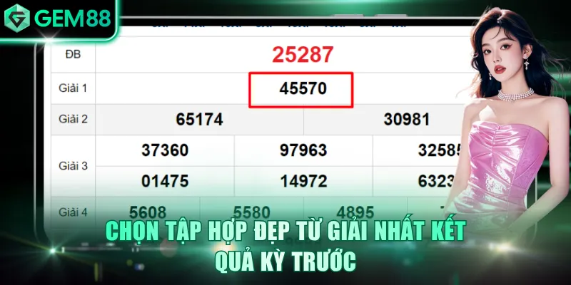 Chọn tập hợp đẹp từ giải nhất kết quả kỳ trước