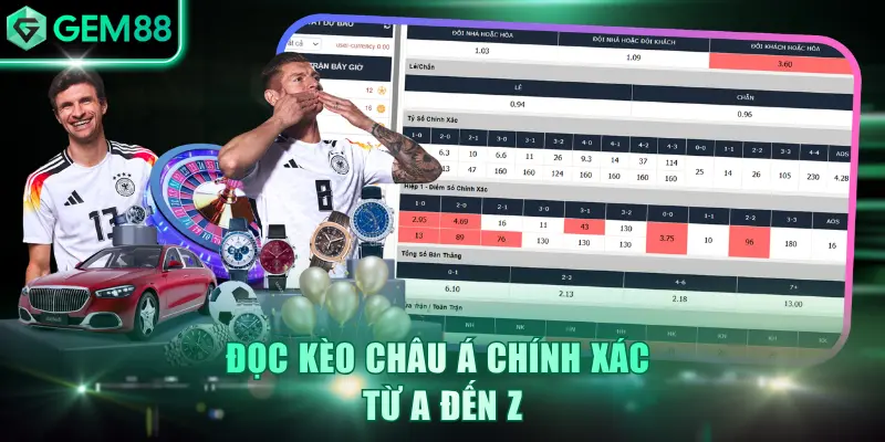 Đọc kèo Châu Á chính xác từ A đến Z